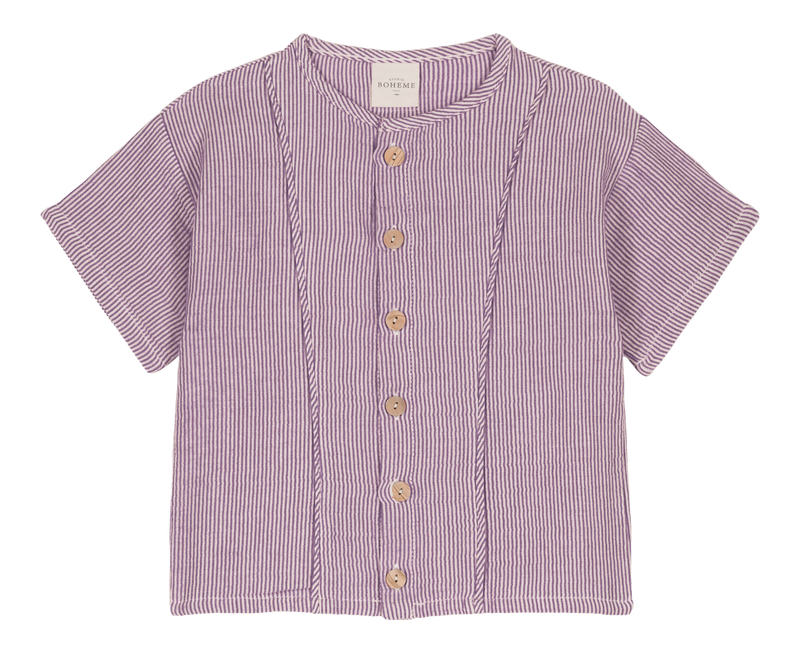 Blouse Thelme Violet Stripes 