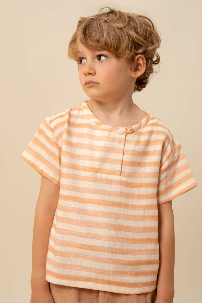 T-shirt Orso Pink stripes