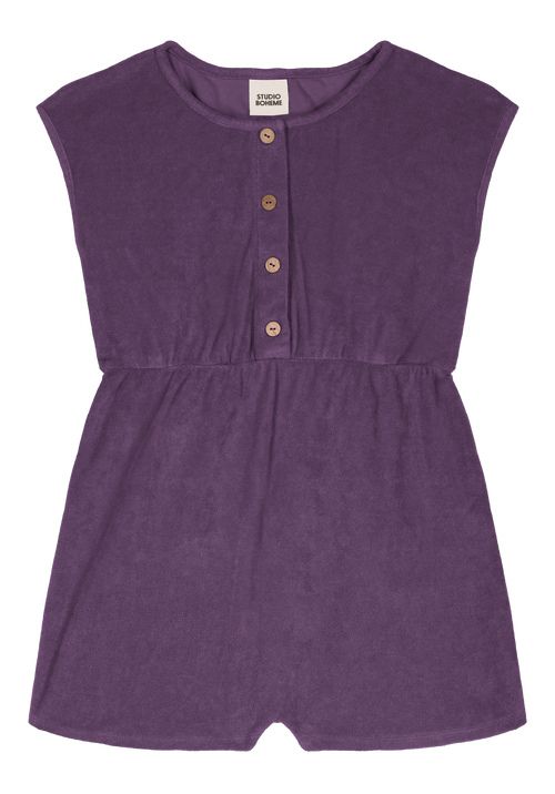 Combishort Loulou Terry Violet